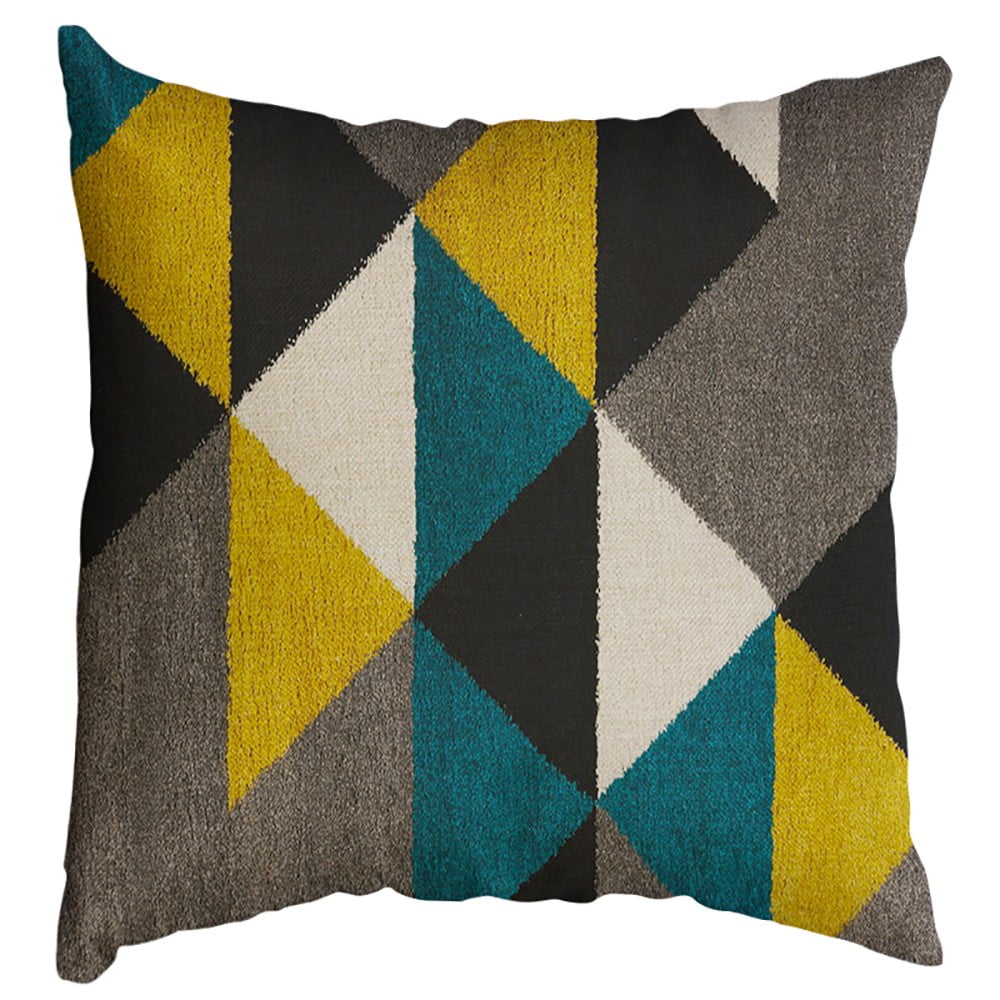 1pc Irregular Geometric Pattern Pillow Case Cushion Cover 40X40cm