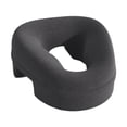 thumbnail image 1 of Almohada de boca abajo, almohada para dormir, funda extraíble, espuma viscoelástica versátil, almohadilla de apoyo para salón de belleza en Gris oscuro y cara, 1 of 8