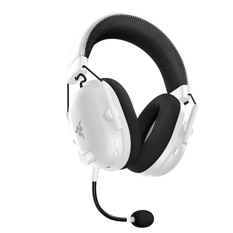 Razer Blackshark V2 Pro Hyperspeed Wireless PC Gaming Headset, 2.4GHz, BT,  70Hr Battery, 320g, White 