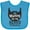 Turquoise, variant on Inktastic Waiting for My Beard to Grow in Boys Baby Bib
