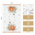 thumbnail image 5 of Sm:)e Orange Pumpkin Pumpkin Hello Fall Kitchen Dish Towels Polka Dot 18x26 Inch Set of 4, 5 of 5