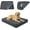 1PC-Gray, variant on Dog Bed Cover Waterproof, Non-Slip Rectangular Pet Bed Protector for Dogs & Cats, Removable Washable Bed Sheet Replacement,44"x35"x8",Gray,1Pc,Cover Only