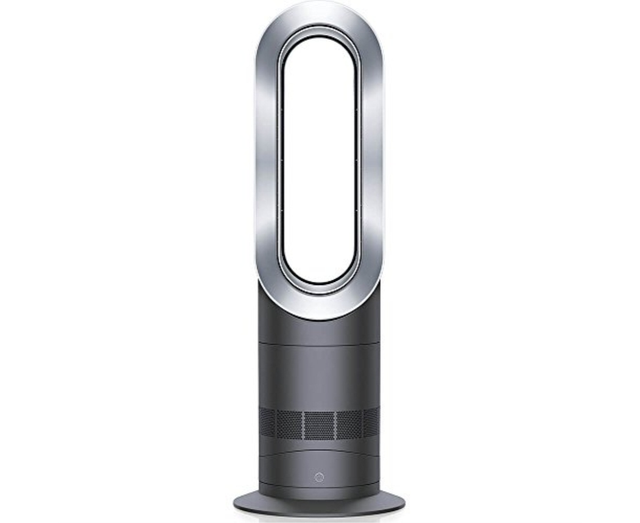 Dyson Hot+Cool AM09 Heater Fan Iron/Nickel Finish with Remote Control