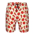 thumbnail image 4 of Naloa Tomatoes And Chili Men's Beach Shorts, Surfing shorts, Swim trunks, Quick Dry Swim Trunks for Surfing Beach Fun - 3X-Large, 4 of 9