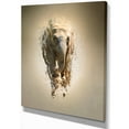 thumbnail image 2 of Mammoth Elephant Walking - Animal Canvas Wall Art, 2 of 3