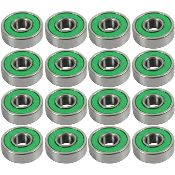 Amphetamine Inline Skate Speed Bearings Set of 16 Pre-Lubricated Abec 7
