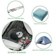 AUTOXBERT 35X26 Car Roof Cargo Net Bag Ceiling Mesh Storage Bag Organizer Universal for Suv