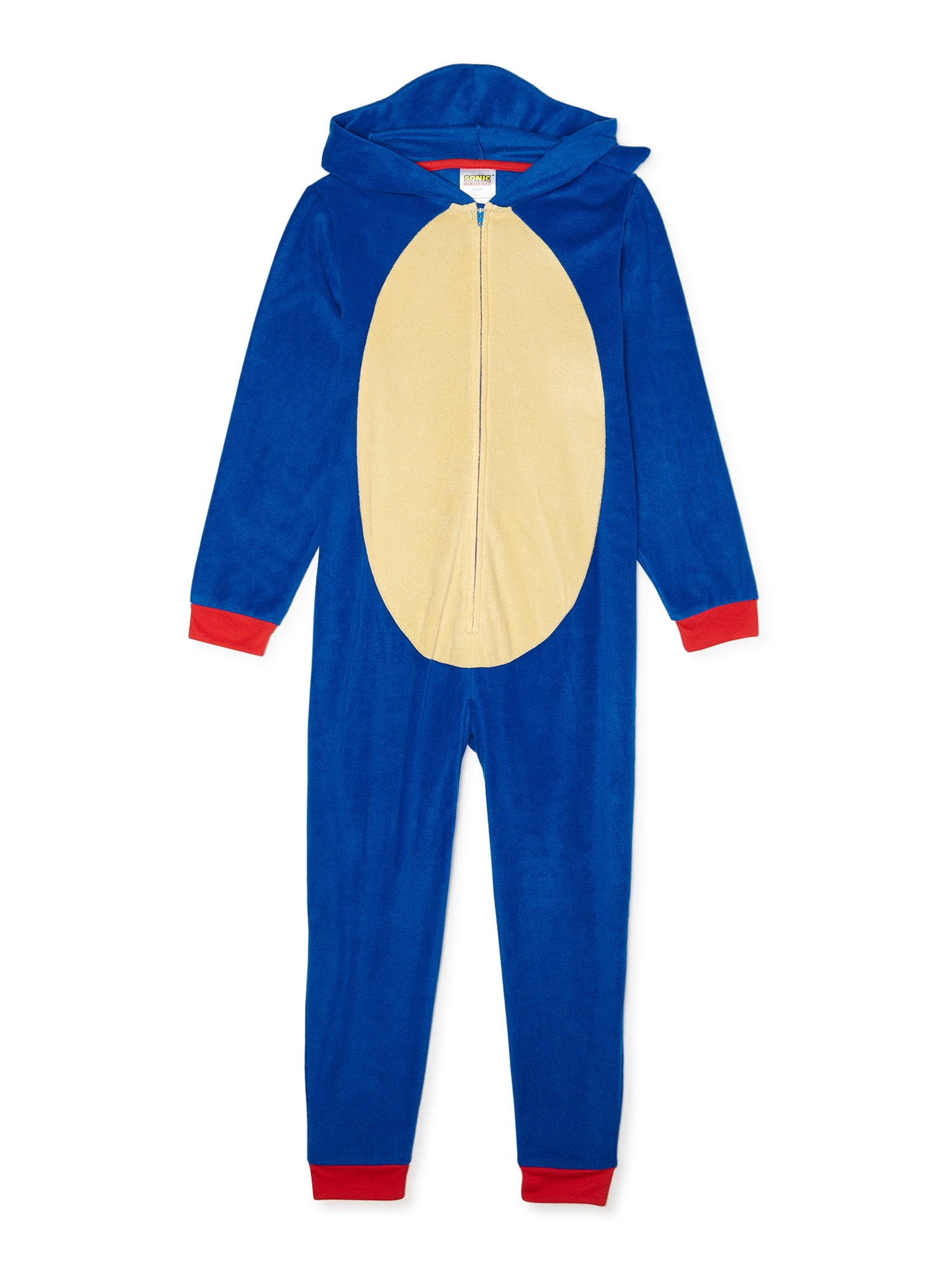 VIMMUCIR Kawaii Sonic The Hedgehog Hooded Throw Blanket Warm Wearable Blankets Novelty Cape for Kids 50x60 Inch