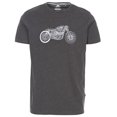 thumbnail image 2 of Trespass - Camiseta modelo Motorbike para hombre caballero (Carbón Jaspeado), 2 of 5