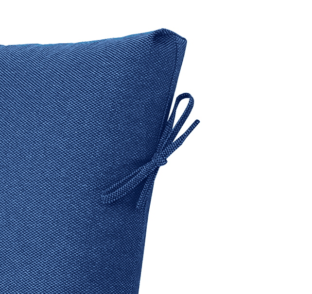 Better Homes & Gardens 20" x 22" Premium Navy Outdoor Dining Chair Cushion