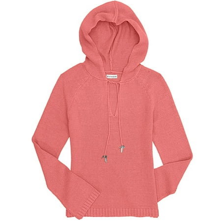Juniors Hooded Charm Sweater