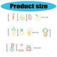 thumbnail image 3 of Novelty Shape Paper Clip Colorful Paper Clip, Metal Fruit Design Paper Clip Set, 3 of 17