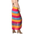 thumbnail image 3 of HAPPY BAY Women's Beach Wrap Bikini Swimwear Swim Cover up Skirt Bathing suit Summer Wraps Beachwear Sarong Coverups Swimsuits for Women One Size Multi, Tie Dye, 3 of 5
