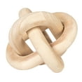 thumbnail image 5 of Bloomingville Rustic Pine Wood Chain Link Decor, Natural, 5 of 6