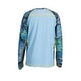 thumbnail image 3 of Realtree Kid's Long Sleeve Fishing Tee, Youth Performance Shirt in RT Aspect Windsurf, Sizes XS-XL, 3 of 7