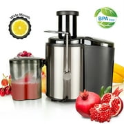 SEGMART Juicer Extractor, 800W Centrifugal Juicers Electric Anti-Drip 2 Speed BPA-Free with Juice Jug and Pulp Container, Easy Clean Juice Machine for Fruit & Vegetable, B205