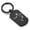 Black, variant on Stainless Steel Libra (Scales) Astrology Constellation Dog Tag Keychain Circle Ring