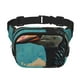 thumbnail image 1 of Disketp Blue Watercolor Duck Riñonera de Doble Capa, Bolsa de Cintura Ajustable para Viajes, Correr y Senderismo, Riñonera Ligera para Hombre y Mujer, 1 of 9