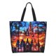 thumbnail image 1 of Easygdp Magical Stained Glass Castle Bolsas Tote para Mujer, Bolsos de Hombro para Viaje, Bolsos de Mano de Gran Capacidad para Compras y Trabajo, 1 of 8