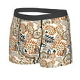 thumbnail image 2 of Bingfone Floral Paisley Men's Underwear - Casual Stretch Boxer Briefs-XX-Large, 2 of 9