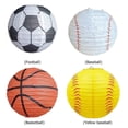 thumbnail image 5 of Lintería de papel deportes a mano hecha de feliz cumpleaños Decoración de fiestas (fútbol), 5 of 5
