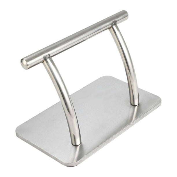 Pedal de reposapiés para silla de barbero, piezas para silla de barbero, accesorio, soporte universal para peluquería, salón de belleza, champú, peluq Plata