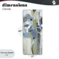 thumbnail image 4 of Stupell Industries Contemporary Beige & Blue Abstraction Canvas Art, 17 x 40, by Lisa Ridgers, 4 of 8