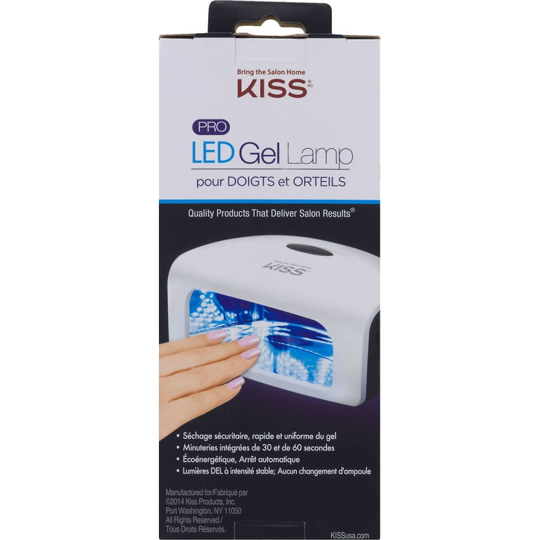 KISS Pro LED Gel Lamp for Light Nail Curing with Built-in Timer