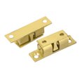 thumbnail image 1 of sourcingmap® Doble Bola Tapa Dura Puerta De Armario Armario De Hilera De Rodillos Pestillo 39Mm Largo De 2 Pcs Unique Bargains la puerta se detiene, 1 of 2