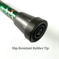 thumbnail image 5 of Bastón plegable para mujeres y hombres mayores, ligero y plegable para el equilibrio de personas mayores, ajustable, con muletas para adultos (verde flor)., 5 of 5