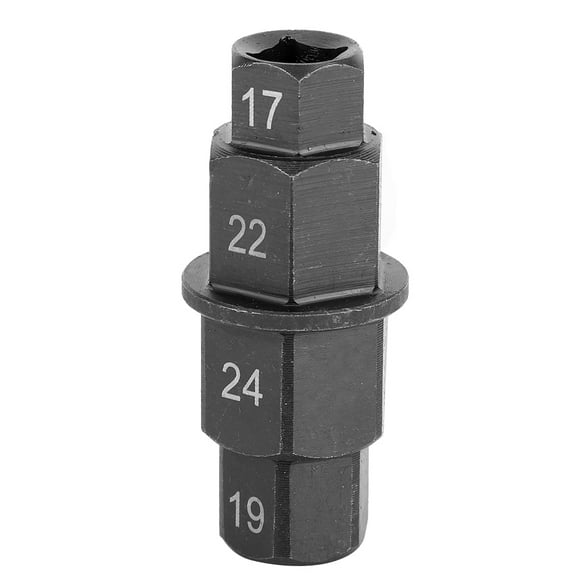 BLLBOO-outils moto- outils moto outils moto-Moto Roues Clé - Moto Moto Roues Broche Démontage Clé Outil Clé Hexagonale Noir