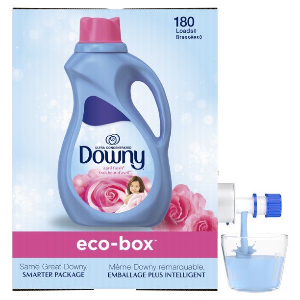 Downy EcoBox Ultra Concentrated April Fresh, 180 Loads Fabric Softener