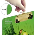 thumbnail image 4 of FMSHPON Sketch Frogs Clipboard Hardboard Wood Nursing Clip Board and Pull for Standard A4 Letter 13x9 inches, 4 of 8