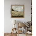 thumbnail image 4 of Drsoum Vintage Landscape Canvas Wall Art 16x16in Natural Framed Grassland Classic Wall Prints Modern Farmhouse Kitchen Bedroom Office Decor, 4 of 6