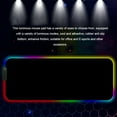 thumbnail image 4 of Amdohai RGB Luminous Mouse Pad Luminous Mouse Pad LED RGB Gaming Mouse Pad Large Mouse, 4 of 6