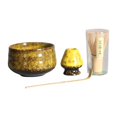 thumbnail image 3 of Juego de Matcha japonés Yotijar cuenco de Matcha tradicional Soporte para batidor Matcha 4 piezas Amarillo, 3 of 8