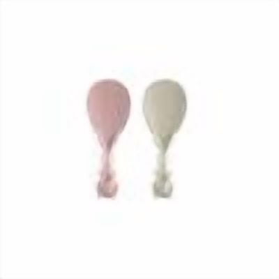 PEONAVET Ladle Ladle Shaped Non-Stick Kitchen Rice Spoon (White Rabbit) Standing Spoon