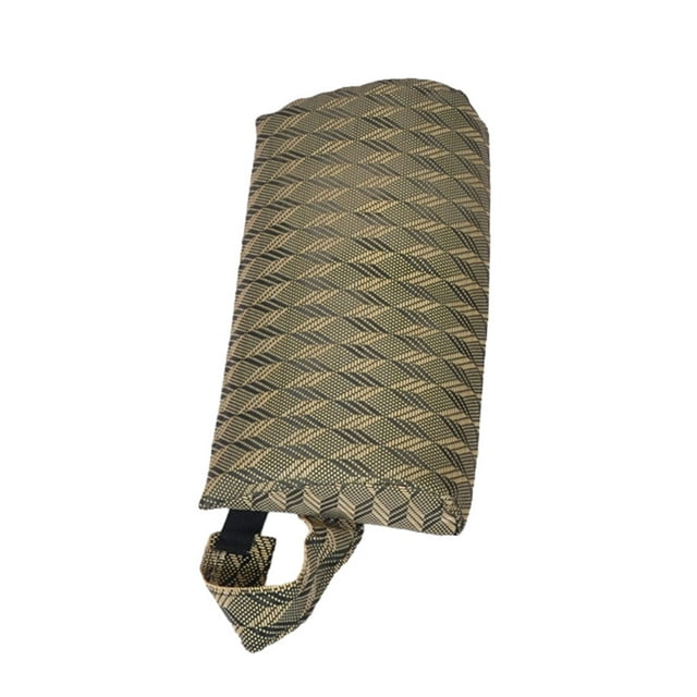 Matsuzay Cojín de tela plegable para silla de salón que se adapta al cuello para una silla cómoda, almohada reclinable para la cabeza, Decoración del hogar rómbico 1