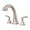 Brushed Nickel, variant on Pfister Bronson 2-Handle 3-Hole Roman Tub Faucet in Tuscan Bronze