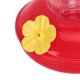 thumbnail image 4 of Hffheer Colibrí Alimentador de Agua Colgante Pájaro Bebedero al Aire Libre Plástico Forma de Flor Colibrí Bebedero Mini Colibrí Alimentador(Rojo) Ecomeon no, 4 of 4