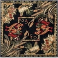 thumbnail image 2 of Rugs.com Pastoral Collection Rug – 3 Ft Square Black Medium Rug Perfect For Living Rooms, Kitchens, Entryways, 2 of 9