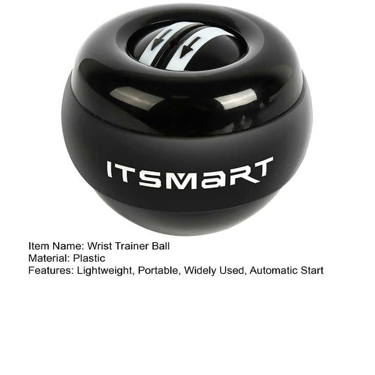 Pnellth Gyroscopic Auto Start Wrist Trainer Ball Compact Portable