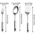 thumbnail image 3 of Ensemble de Batterie de Cuisine en Acier Inoxydable - 7 Pcs, Lavable au Lave-Vaisselle, 3 of 5