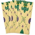 thumbnail image 2 of Coolnut Mardi Gras Lily Kitchen Dish Towel Set 1Pcs,Dishcloths Sets Fast Drying Kitchen Towels Tea Towels Gift Set for Drying Cleaning Cooking Baking366 Wash cloth, 2 of 7