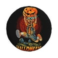 thumbnail image 2 of XMXY Zombie Evil Creepy Pumpkin Spare Tire Cover, Universal Waterproof Cover for Jeep RV Tire Wheel Protection, 15 inch, 2 of 8
