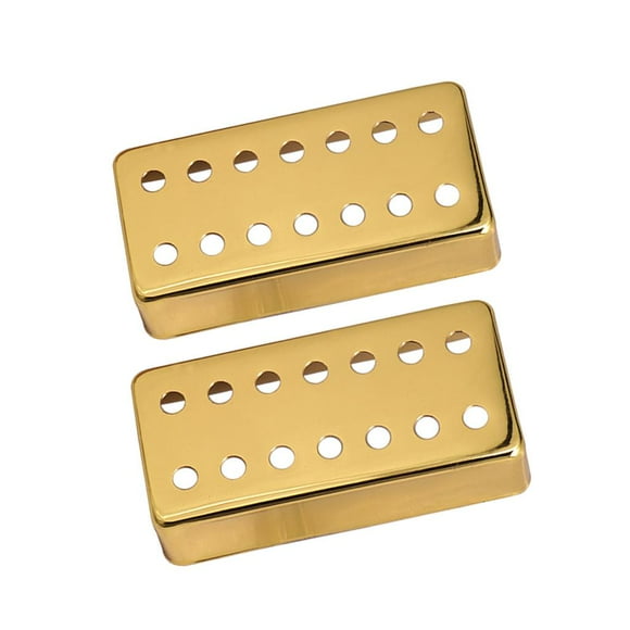 2 piezas 14 agujeros Humbucker Pickup Cover para 7 cuerdas guitarra eléctrica partes oro Yuyangstore Guitarra Humbucker Pickup Cover