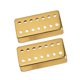 thumbnail image 1 of 2 piezas 14 agujeros Humbucker Pickup Cover para 7 cuerdas guitarra eléctrica partes oro Yuyangstore Guitarra Humbucker Pickup Cover, 1 of 8