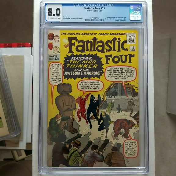 Fantastic Four #15 - CGC 8 Comic Book