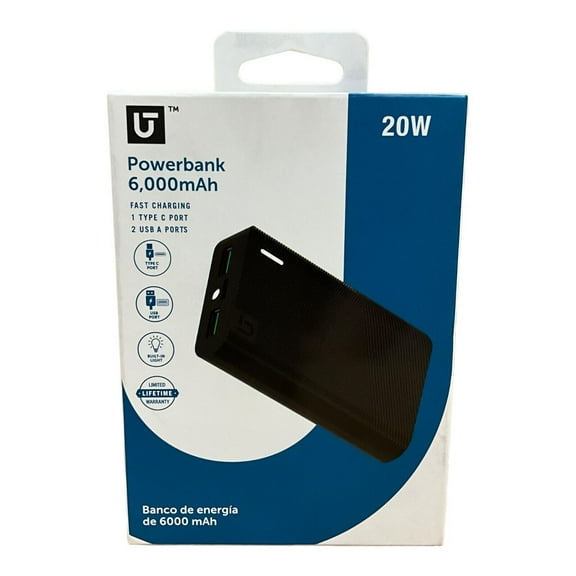 UT Powerbank 6,000mah 20w Charger