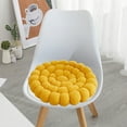 thumbnail image 5 of Chair Cushion,Thickened Soft Lamb Fleece Cushion for Office Seat Cushion Window Seat,Home Decor(Yellow), 5 of 6
